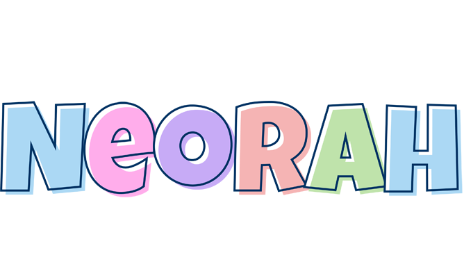 Neorah pastel logo