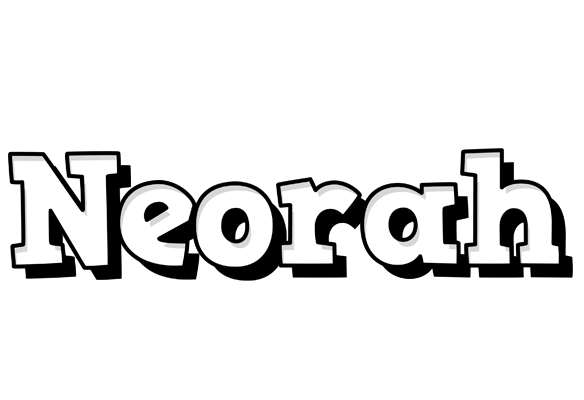 Neorah snowing logo
