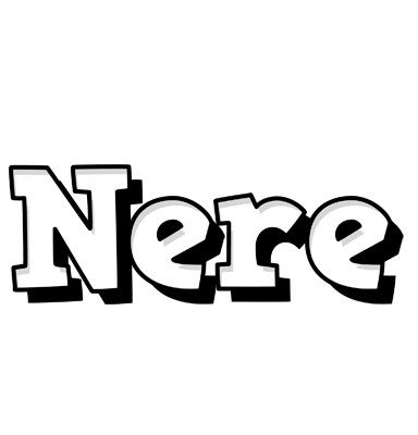 Nere snowing logo