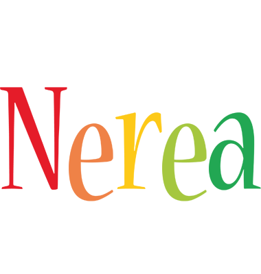 Nerea birthday logo