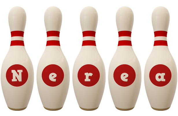Nerea bowling-pin logo
