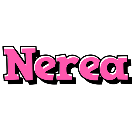 Nerea girlish logo