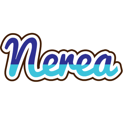 Nerea raining logo