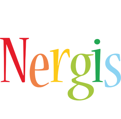 Nergis birthday logo