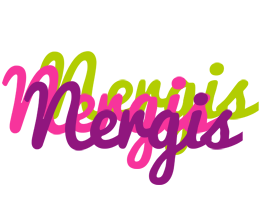 Nergis flowers logo