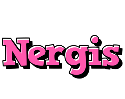 Nergis girlish logo