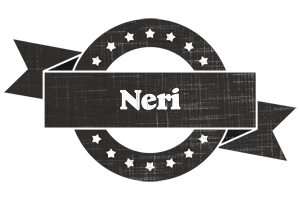 Neri grunge logo