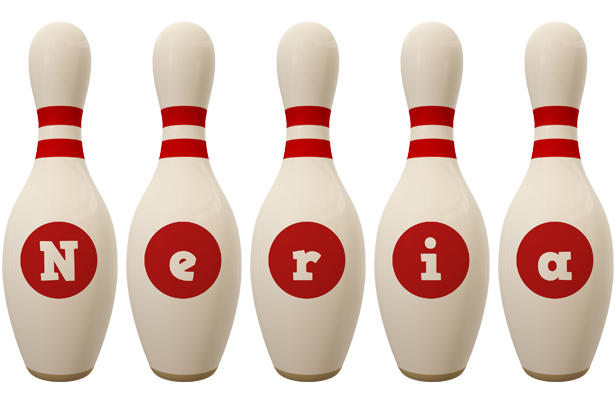 Neria bowling-pin logo