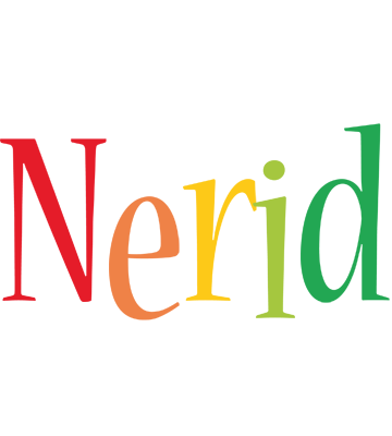 Nerid birthday logo