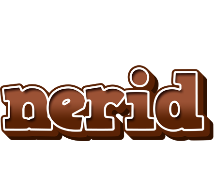 Nerid brownie logo