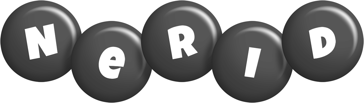 Nerid candy-black logo