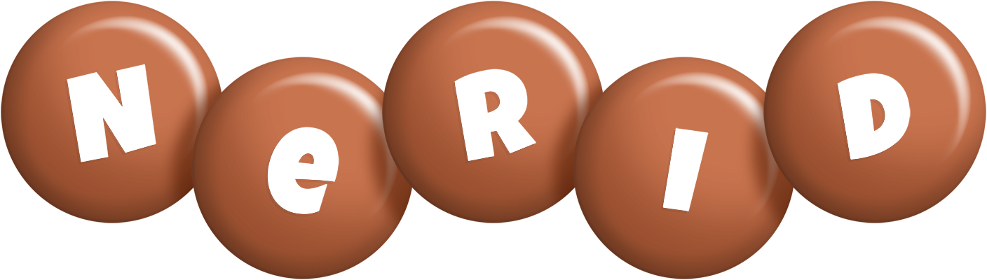 Nerid candy-brown logo