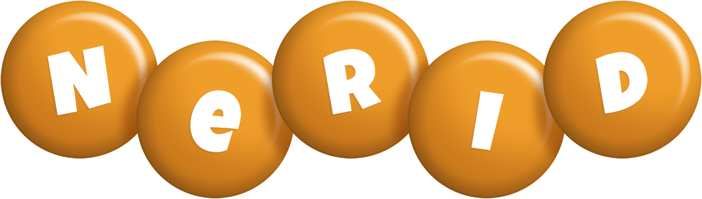 Nerid candy-orange logo
