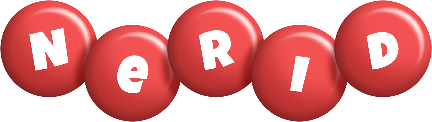 Nerid candy-red logo