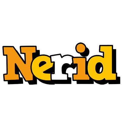 Nerid cartoon logo