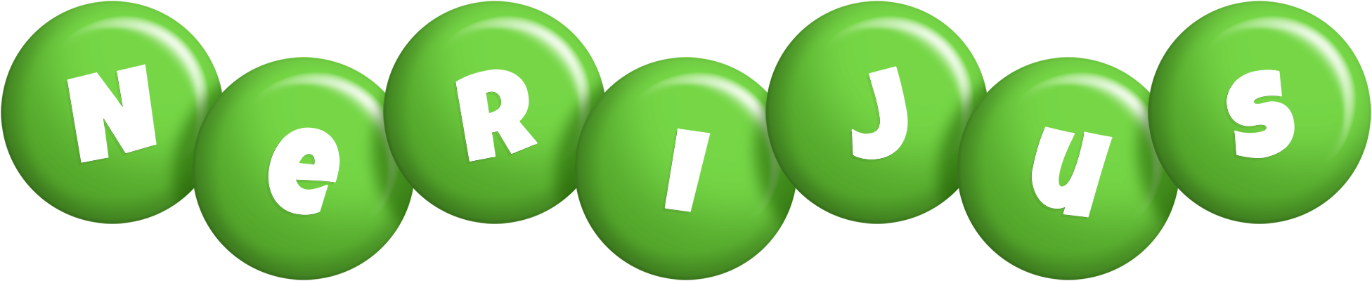 Nerijus candy-green logo