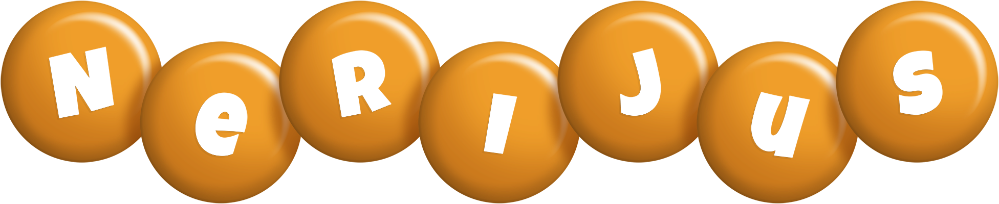 Nerijus candy-orange logo
