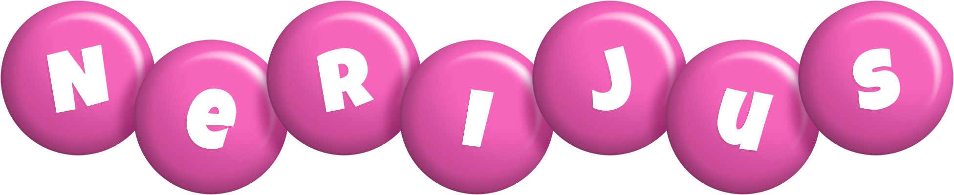 Nerijus candy-pink logo