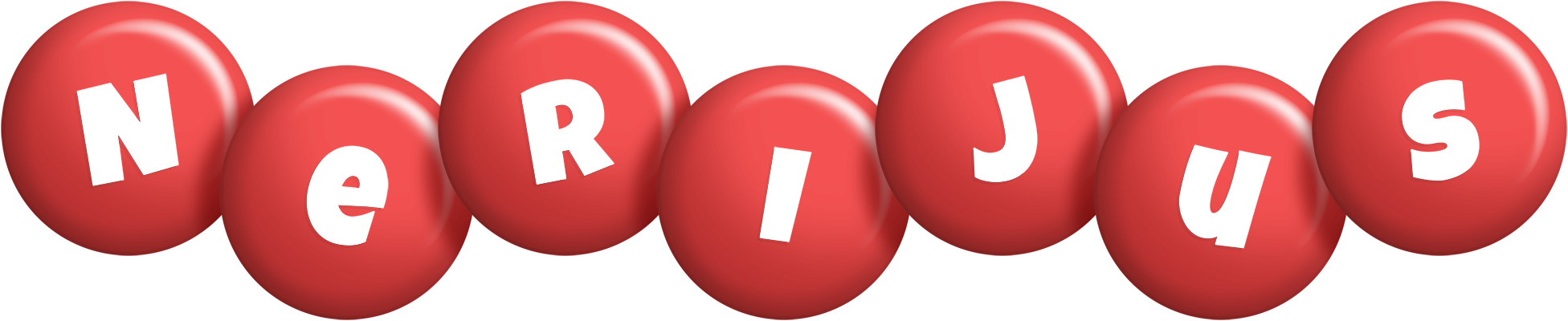 Nerijus candy-red logo