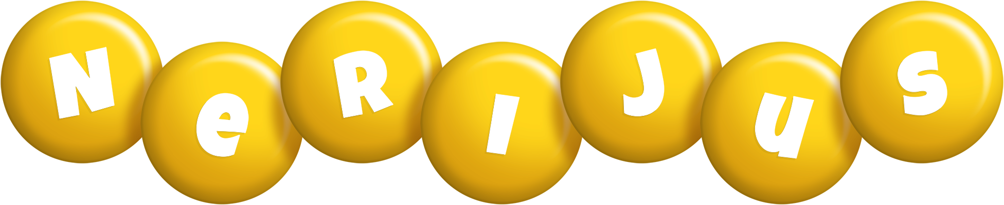Nerijus candy-yellow logo