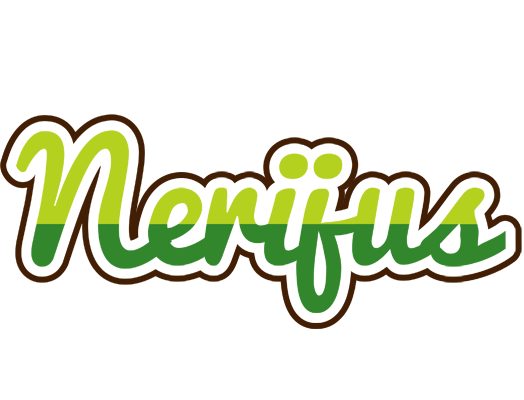 Nerijus golfing logo