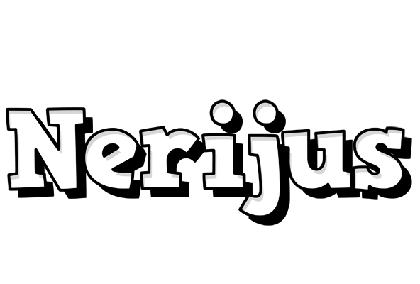 Nerijus snowing logo