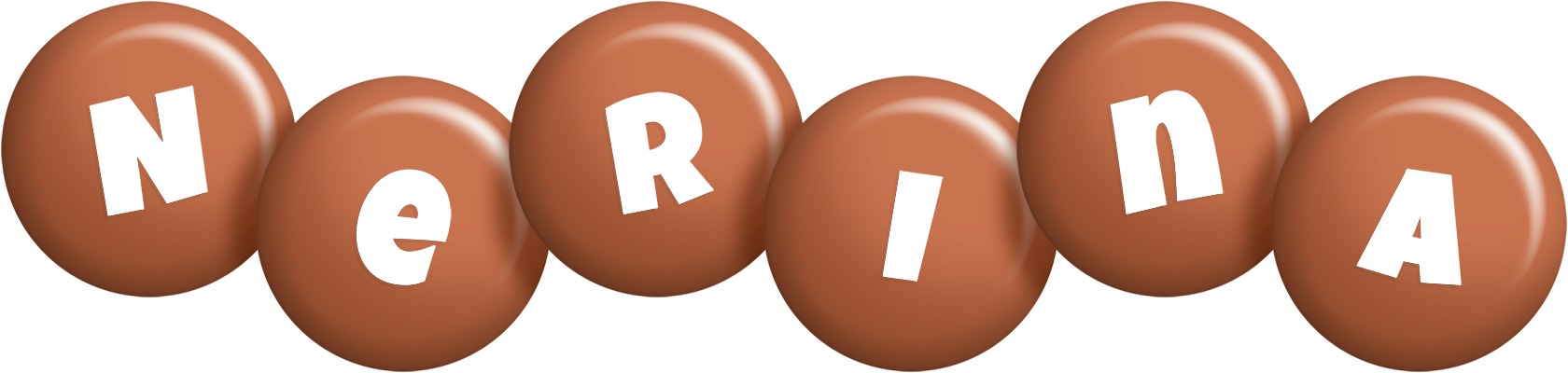 Nerina candy-brown logo