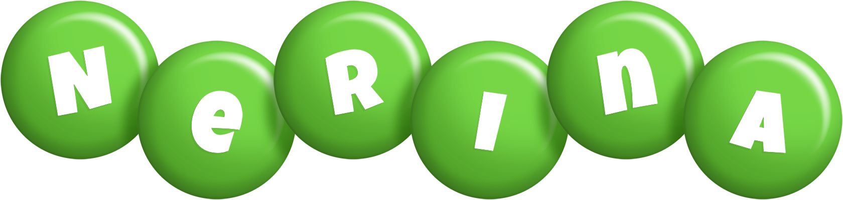 Nerina candy-green logo