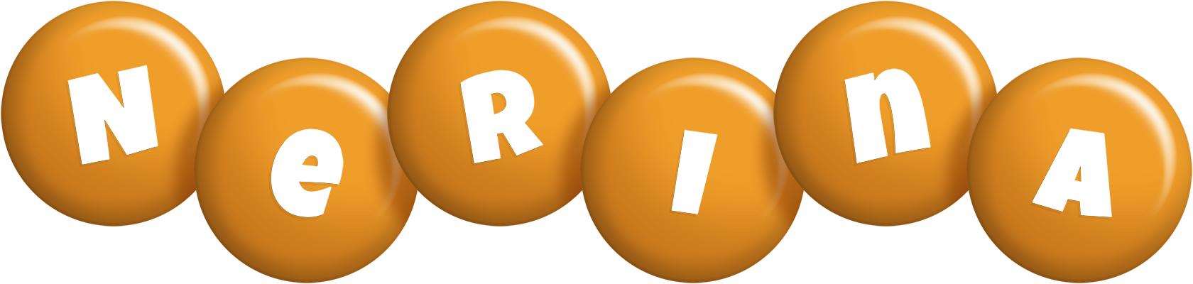 Nerina candy-orange logo