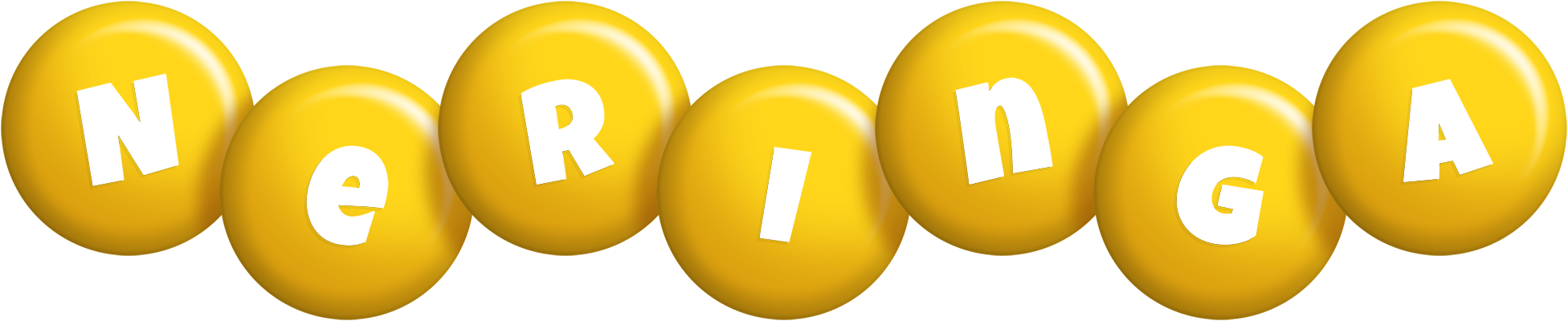 Neringa candy-yellow logo