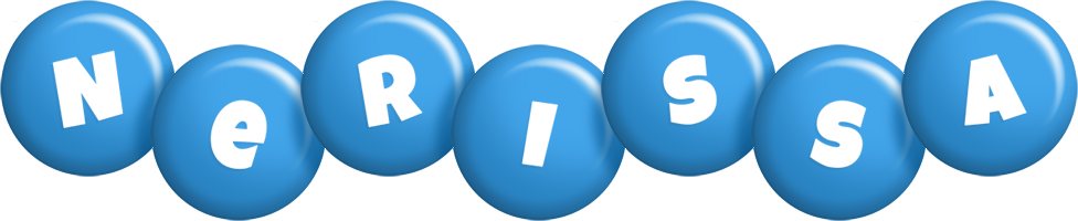 Nerissa candy-blue logo