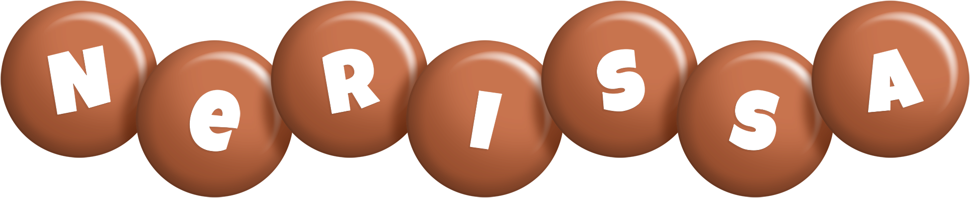 Nerissa candy-brown logo