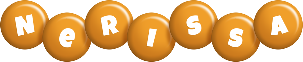 Nerissa candy-orange logo