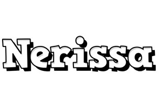 Nerissa snowing logo