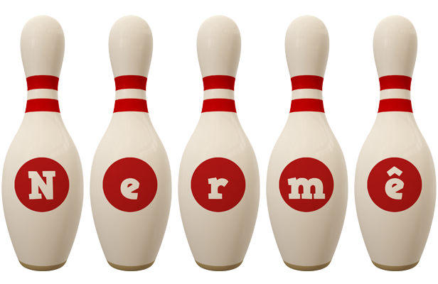 Nermê bowling-pin logo