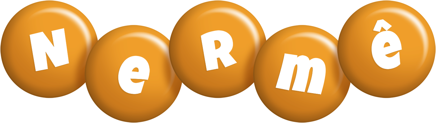 Nermê candy-orange logo