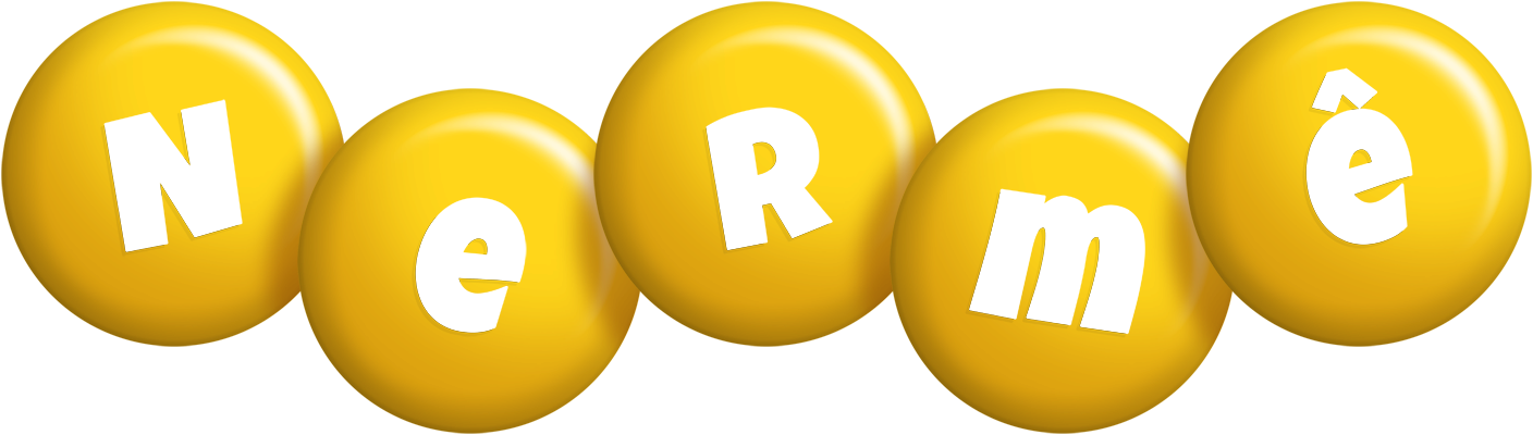 Nermê candy-yellow logo
