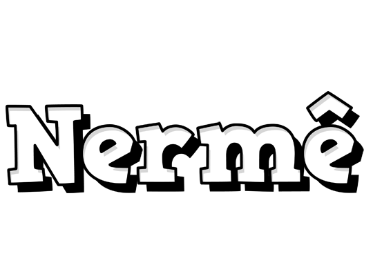 Nermê snowing logo