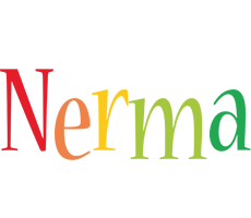 Nerma birthday logo