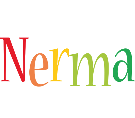 Nerma birthday logo