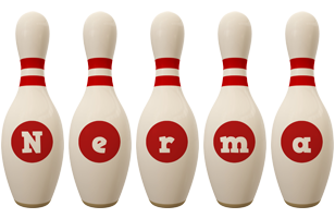 Nerma bowling-pin logo