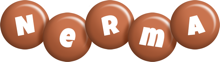 Nerma candy-brown logo