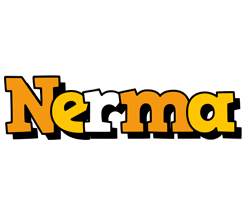 Nerma cartoon logo