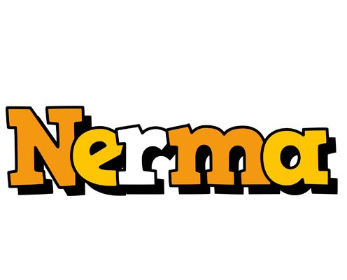 Nerma cartoon logo