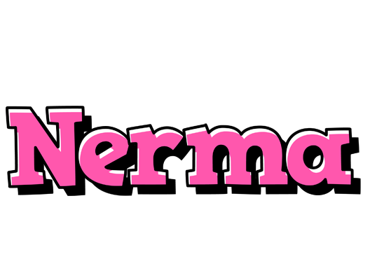 Nerma girlish logo