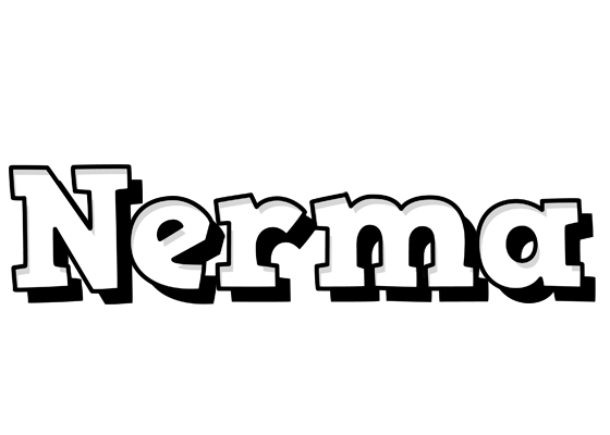 Nerma snowing logo