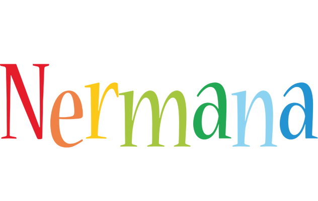 Nermana birthday logo