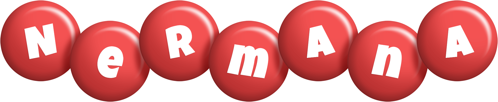 Nermana candy-red logo