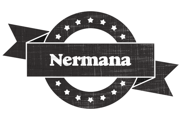Nermana grunge logo