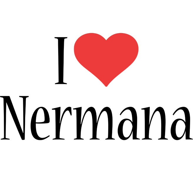 Nermana i-love logo